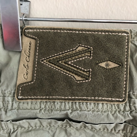 NEW with Tags €135 CARLO CHIONNA Trousers Stretch Garment Dye Made in ITALY - Picture 6 of 10